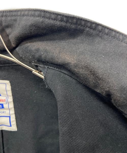 Le Pigeon Voyageur（ル ピジョン ヴォワイヤジュール）Le Pigeon Voyageur (ル ピジョン ヴォワイヤジュール) COVERALLS JACKET ブラック サイズ:Ｍの古着・服飾アイテム