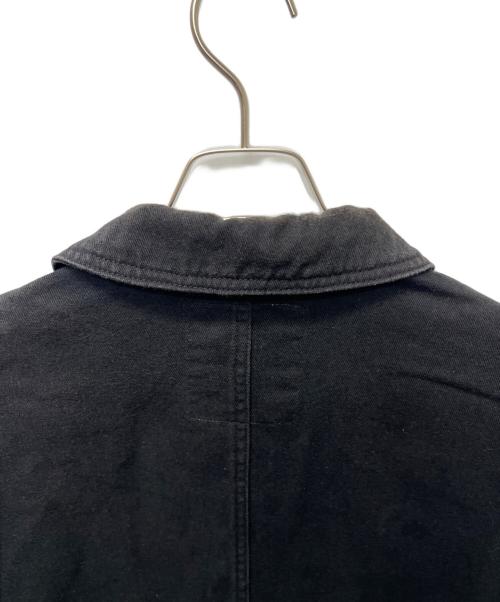 Le Pigeon Voyageur（ル ピジョン ヴォワイヤジュール）Le Pigeon Voyageur (ル ピジョン ヴォワイヤジュール) COVERALLS JACKET ブラック サイズ:Ｍの古着・服飾アイテム