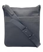 LOEWEロエベ）の古着「リピートアナグラムショルダーバッグ」｜ブラック×ホワイト