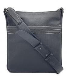 LOEWE（ロエベ）の古着「リピートアナグラムショルダーバッグ」｜ブラック×ホワイト