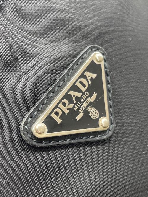 PRADA（プラダ）PRADA (プラダ) ナイロンハンドバッグ ブラックの古着・服飾アイテム