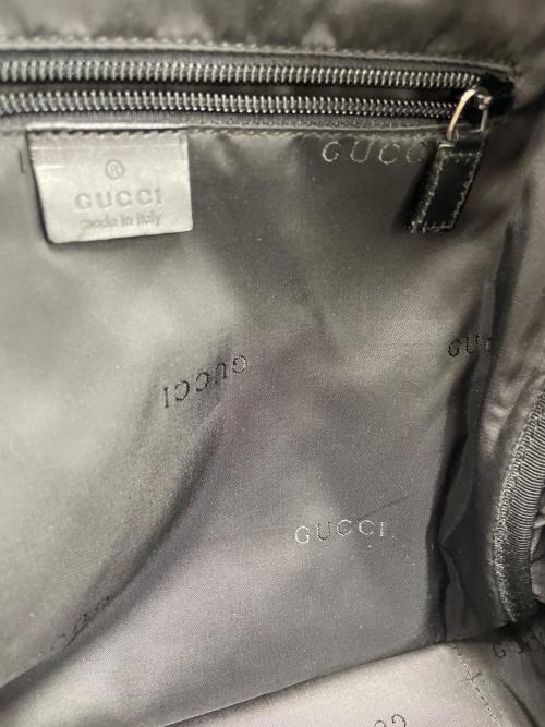 GUCCI（グッチ）GUCCI (グッチ) クロスボディバッグ ブラックの古着・服飾アイテム