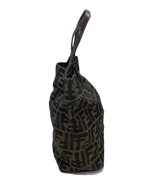 FENDI（フェンディ）FENDI (フェンディ) ミニトートバッグ ブラウンの古着・服飾アイテム