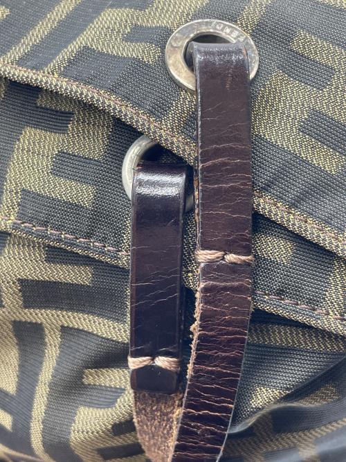 FENDI（フェンディ）FENDI (フェンディ) ミニトートバッグ ブラウンの古着・服飾アイテム