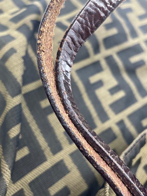 FENDI（フェンディ）FENDI (フェンディ) ミニトートバッグ ブラウンの古着・服飾アイテム