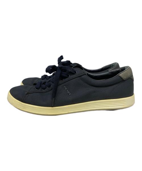 PRADA（プラダ）PRADA (プラダ) スニーカー　PRADA（プラダ）　	2860 ブラック サイズ:7の古着・服飾アイテム