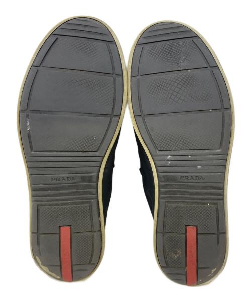 PRADA（プラダ）PRADA (プラダ) スニーカー　PRADA（プラダ）　	2860 ブラック サイズ:7の古着・服飾アイテム