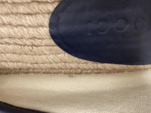 GUCCI（グッチ）GUCCI (グッチ) GGキャンバス エスパドリーユ ベージュ サイズ:SIZE 7 1/2の古着・服飾アイテム