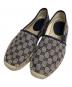 GUCCI（グッチ）の古着「GGキャンバス エスパドリーユ」｜ベージュ