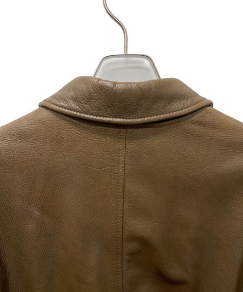 HARRY&MOORE（ハリー＆ムーア）HARRY&MOORE (ハリー＆ムーア) レザージャケット ブラウン サイズ:４８の古着・服飾アイテム