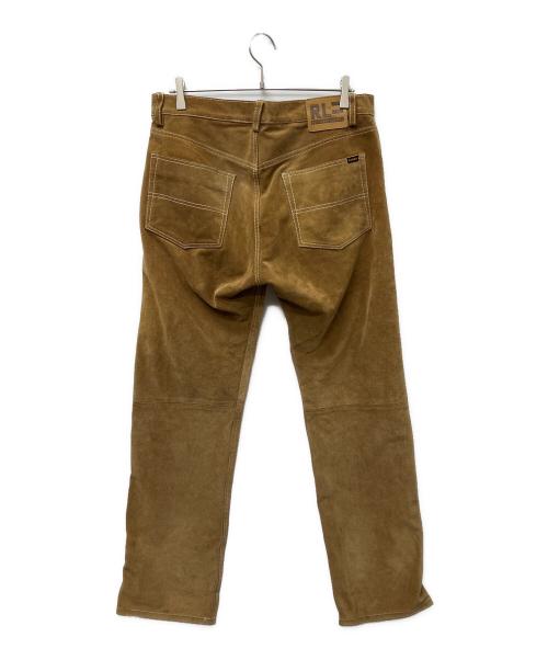 POLO JEANS（ポロジーンズ）POLO JEANS (ポロジーンズ) スウェードパンツ ブラウン サイズ:３２の古着・服飾アイテム