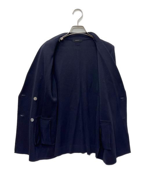 Gabardine K.T（ギャバシンケーティー）Gabardine K.T (ギャバシンケーティー) ミラノリブ Ｗブレストジャケット ブラック サイズ:Ｍの古着・服飾アイテム