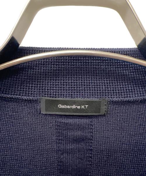 Gabardine K.T（ギャバシンケーティー）Gabardine K.T (ギャバシンケーティー) ミラノリブ Ｗブレストジャケット ブラック サイズ:Ｍの古着・服飾アイテム