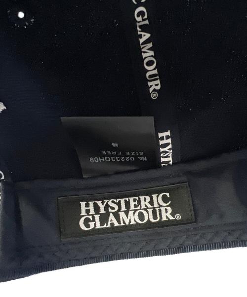 Hysteric Glamour（ヒステリックグラマー）Hysteric Glamour (ヒステリックグラマー) HYS WHISKY刺繍 キャップ ネイビー サイズ:FREEの古着・服飾アイテム