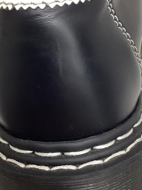 Dr.Martens（ドクターマーチン）Dr.Martens (ドクターマーチン) バイカラーローファー ブラック×ホワイト サイズ:SIZE UK9の古着・服飾アイテム