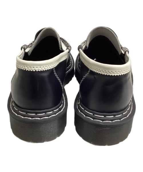 Dr.Martens（ドクターマーチン）Dr.Martens (ドクターマーチン) バイカラーローファー ブラック×ホワイト サイズ:SIZE UK9の古着・服飾アイテム
