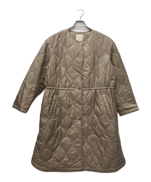 自由区（ジユウク）自由区 (ジユウク) キルティングコート ベージュ サイズ:46の古着・服飾アイテム