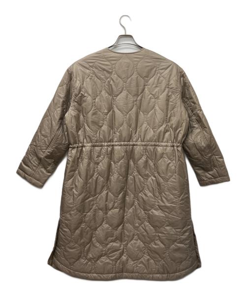 自由区（ジユウク）自由区 (ジユウク) キルティングコート ベージュ サイズ:46の古着・服飾アイテム