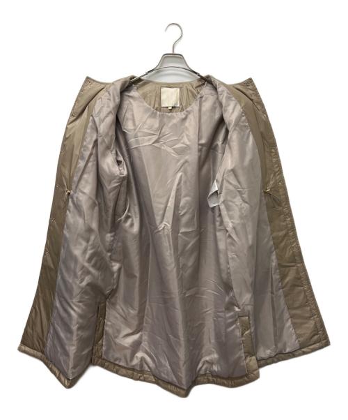 自由区（ジユウク）自由区 (ジユウク) キルティングコート ベージュ サイズ:46の古着・服飾アイテム