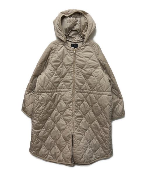 23区（ニジュウサンク）23区 (ニジュウサンク) キルティングマティングコート アイボリー サイズ:４８の古着・服飾アイテム