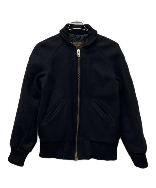 skookum（スクーカム）skookum (スクーカム) ウールブルゾン ブラック サイズ:３８の古着・服飾アイテム