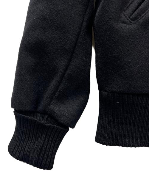 skookum（スクーカム）skookum (スクーカム) ウールブルゾン ブラック サイズ:３８の古着・服飾アイテム
