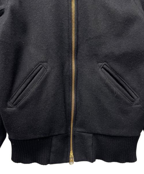 skookum（スクーカム）skookum (スクーカム) ウールブルゾン ブラック サイズ:３８の古着・服飾アイテム