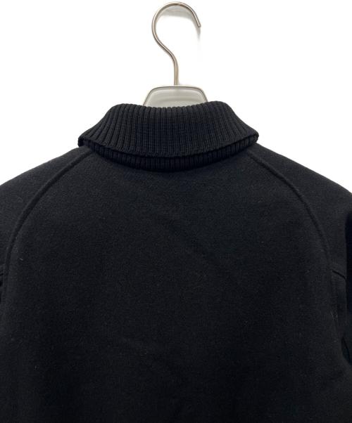skookum（スクーカム）skookum (スクーカム) ウールブルゾン ブラック サイズ:３８の古着・服飾アイテム