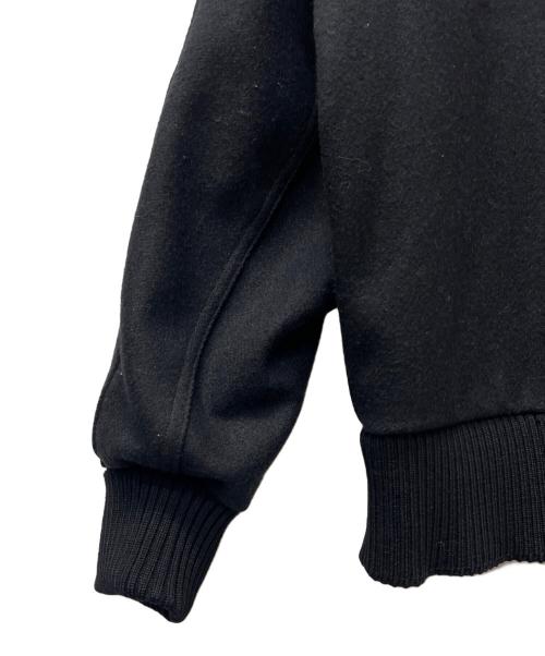 skookum（スクーカム）skookum (スクーカム) ウールブルゾン ブラック サイズ:３８の古着・服飾アイテム