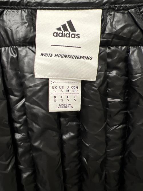 adidas（アディダス）adidas (アディダス) WHITE MOUNTAINEERING (ホワイトマウンテ二アニング) WM DOWN JKT ブラック サイズ:Ｍの古着・服飾アイテム