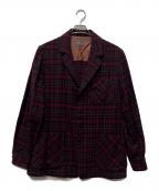 PENDLETONペンドルトン）の古着「ウールジャケット」｜レッド×ブラック