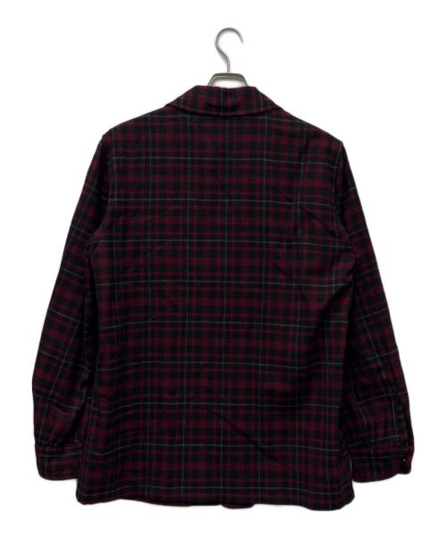 PENDLETON（ペンドルトン）PENDLETON (ペンドルトン) ウールジャケット レッド×ブラック サイズ:Ｍの古着・服飾アイテム