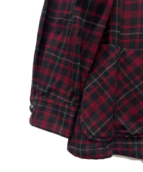 PENDLETON（ペンドルトン）PENDLETON (ペンドルトン) ウールジャケット レッド×ブラック サイズ:Ｍの古着・服飾アイテム