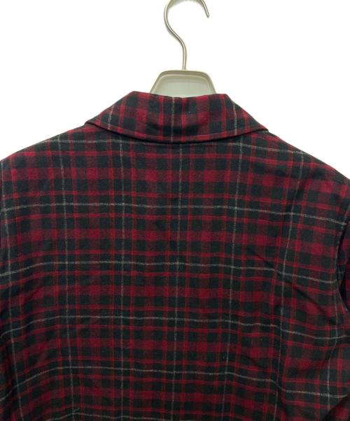 PENDLETON（ペンドルトン）PENDLETON (ペンドルトン) ウールジャケット レッド×ブラック サイズ:Ｍの古着・服飾アイテム