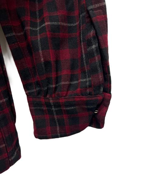 PENDLETON（ペンドルトン）PENDLETON (ペンドルトン) ウールジャケット レッド×ブラック サイズ:Ｍの古着・服飾アイテム