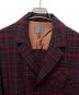 中古・古着 PENDLETON (ペンドルトン) ウールジャケット レッド×ブラック サイズ:Ｍ：10000円