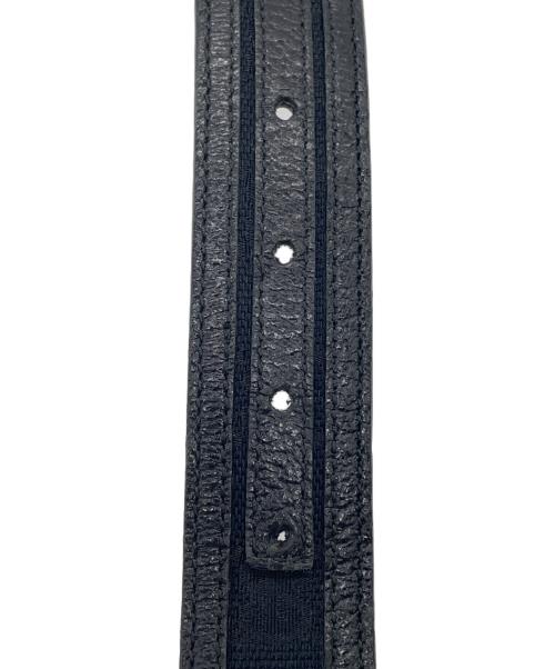 GUCCI（グッチ）GUCCI (グッチ) インターロッキングGバックルベルト ブラックの古着・服飾アイテム