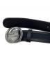 GUCCI (グッチ) インターロッキングGバックルベルト ブラック：9000円