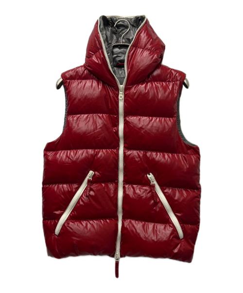 DUVETICA（デュベティカ）DUVETICA (デュベティカ) ダウンベスト レッド サイズ:50の古着・服飾アイテム