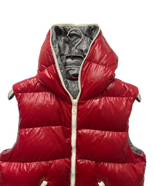 DUVETICA（デュベティカ）DUVETICA (デュベティカ) ダウンベスト レッド サイズ:50の古着・服飾アイテム