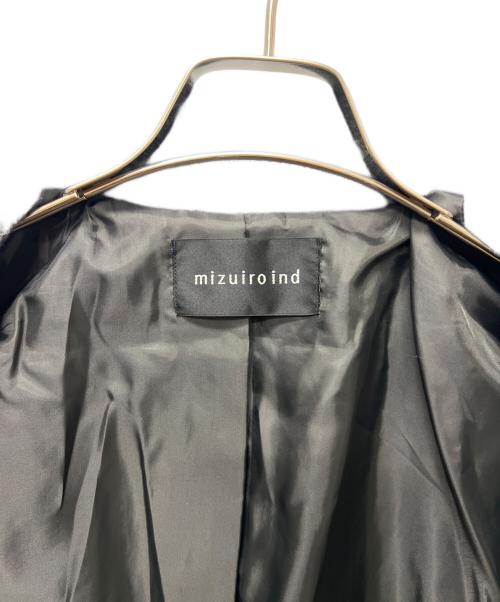 mizuiro-ind（ミズイロインド）mizuiro-ind (ミズイロインド) ウールブレンドチェスターコート グレー サイズ:FREEの古着・服飾アイテム