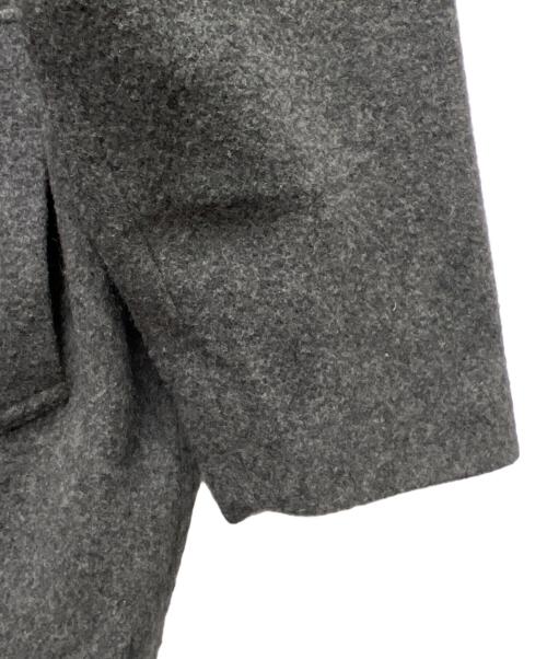 mizuiro-ind（ミズイロインド）mizuiro-ind (ミズイロインド) ウールブレンドチェスターコート グレー サイズ:FREEの古着・服飾アイテム