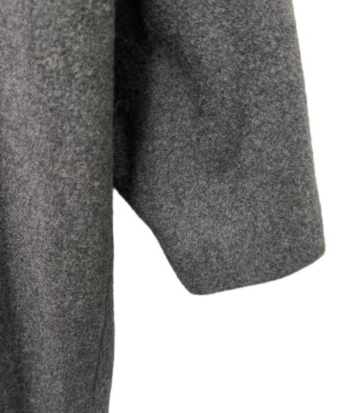 mizuiro-ind（ミズイロインド）mizuiro-ind (ミズイロインド) ウールブレンドチェスターコート グレー サイズ:FREEの古着・服飾アイテム