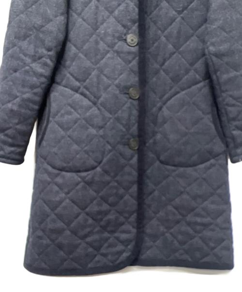 LAVENHAM（ラベンハム）LAVENHAM (ラベンハム) キルティングフードコート ネイビー サイズ:３６の古着・服飾アイテム