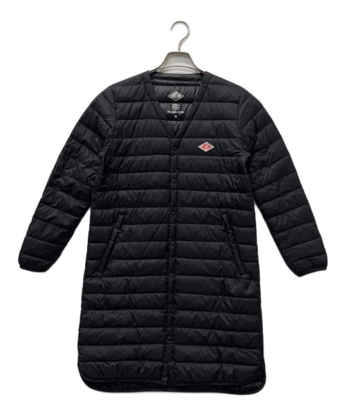 DANTON（ダントン）DANTON (ダントン) Vネックロングインナーロングダウンコート ブラック サイズ:３６の古着・服飾アイテム