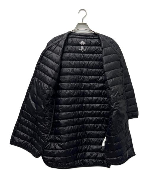 DANTON（ダントン）DANTON (ダントン) Vネックロングインナーロングダウンコート ブラック サイズ:３６の古着・服飾アイテム