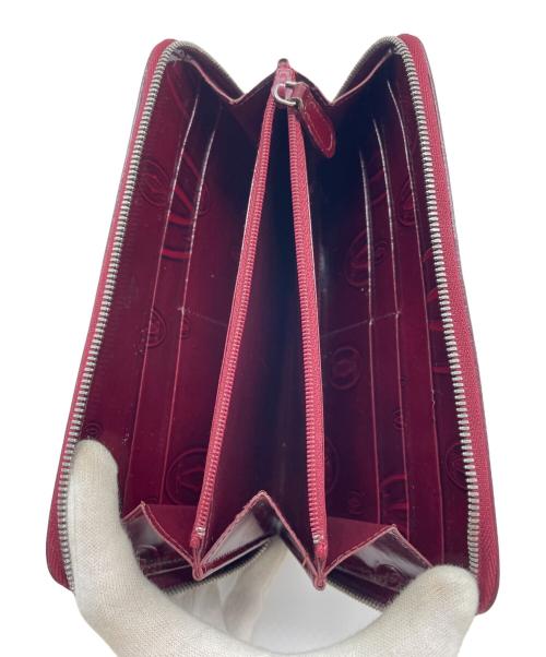 Cartier（カルティエ）Cartier (カルティエ) ハッピーバースデー 長財布 レッドの古着・服飾アイテム