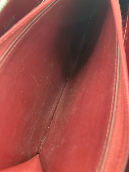 Cartier（カルティエ）Cartier (カルティエ) ハッピーバースデー 長財布 レッドの古着・服飾アイテム