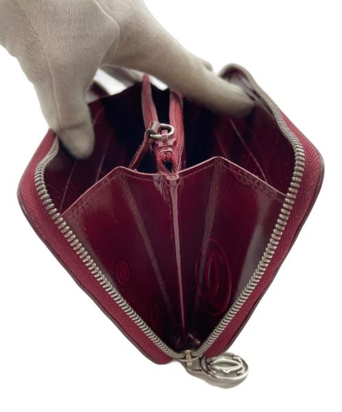Cartier（カルティエ）Cartier (カルティエ) ハッピーバースデー 長財布 レッドの古着・服飾アイテム