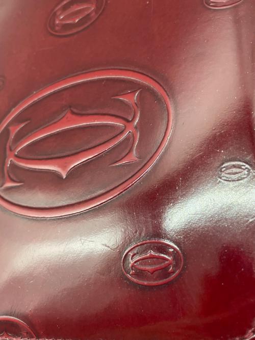 Cartier（カルティエ）Cartier (カルティエ) ハッピーバースデー 長財布 レッドの古着・服飾アイテム